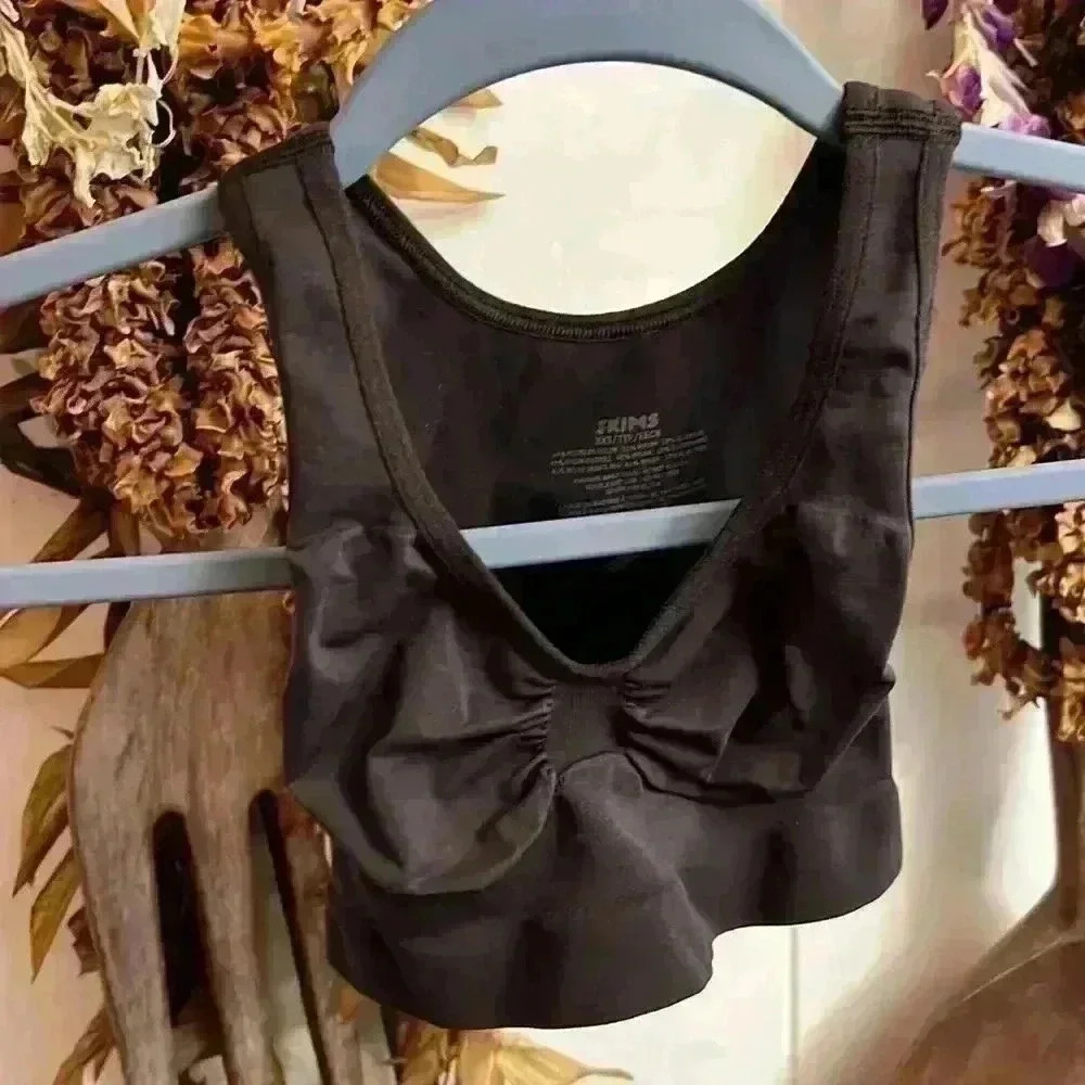 New Skims Bralette Cocoa XXS Thick Straps bra Shapewear
